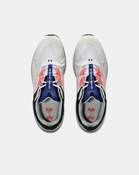 Men's UA HOVR™ MVMNT Sportstyle Shoes, White, pdpMainDesktop image number 2